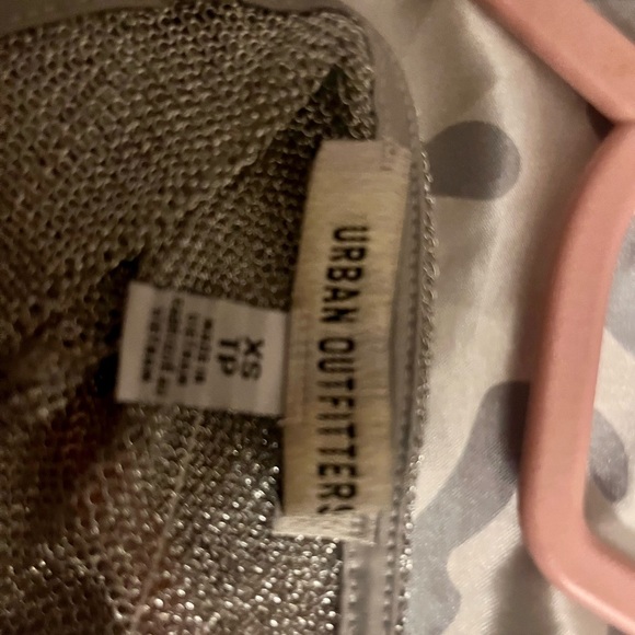 Urban Outfitters xsmall shiny mesh croptop - Picture 3 of 3